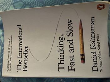 Book: “Thinking, Fast and Slow” by Daniel Kahneman
